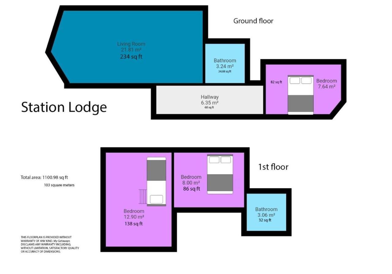 Station Lodge By My Getaways Brighton Ngoại thất bức ảnh